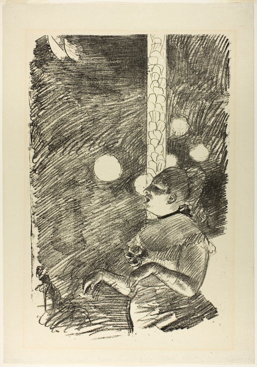 Hundens sang av Edgar Degas