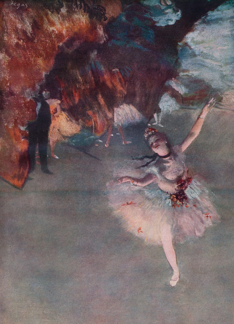 The Star LEtoile, 1878. av Edgar Degas