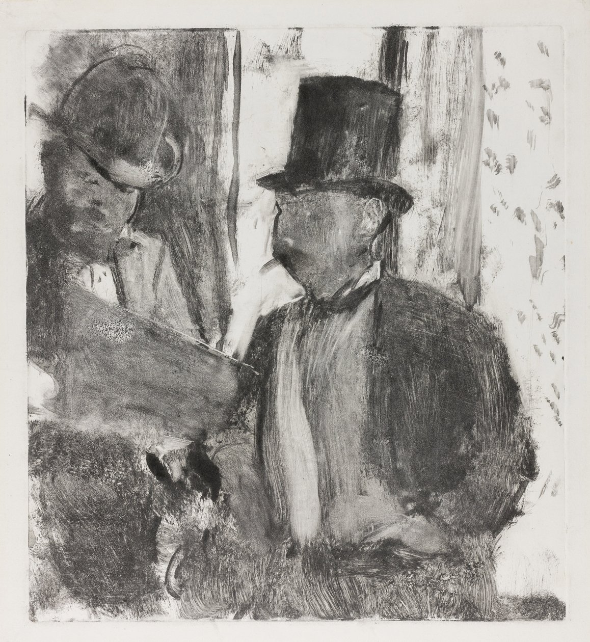 The Two Connoisseurs, ca. 1880 av Edgar Degas