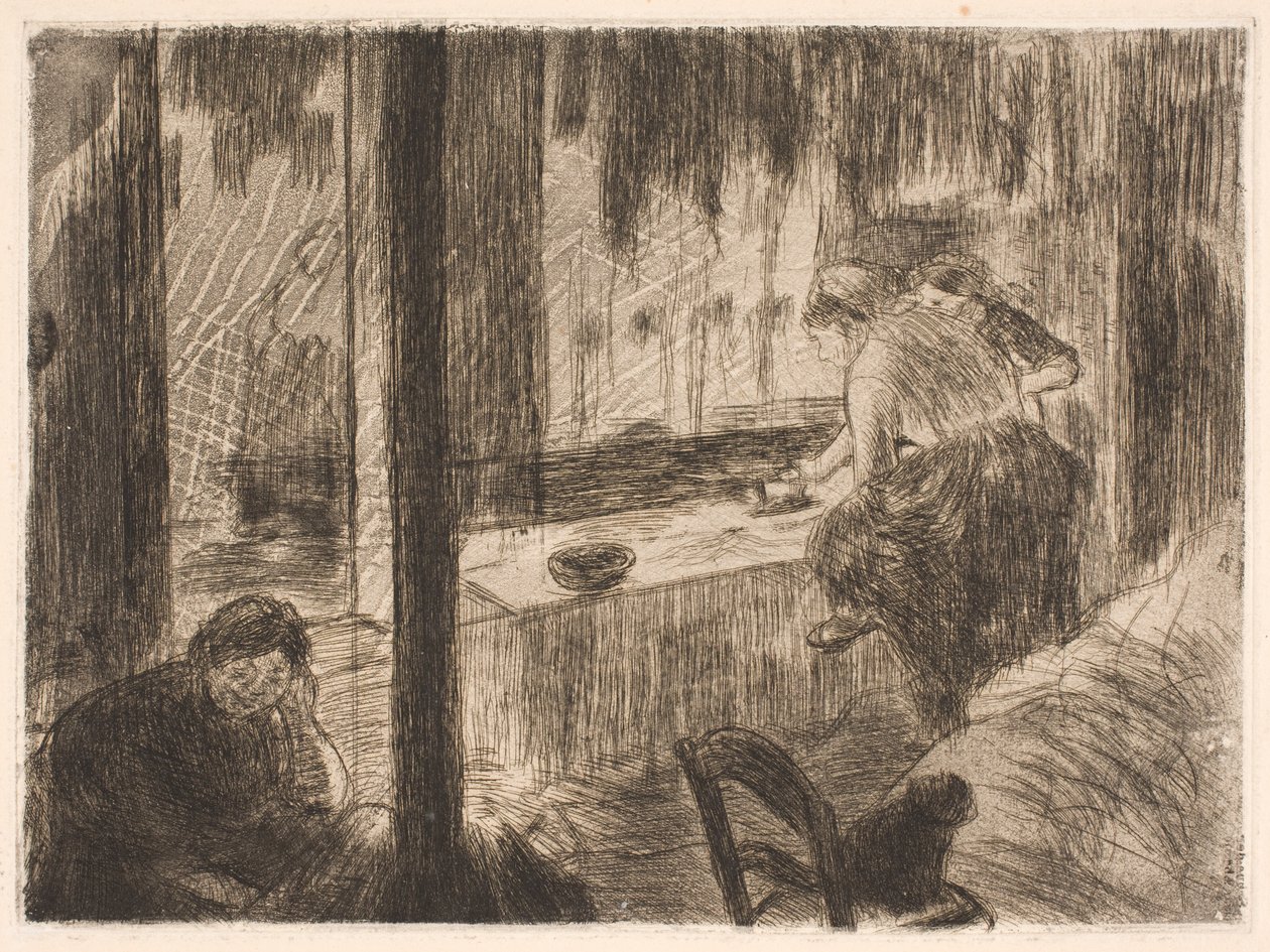Vaskekonene av Edgar Degas