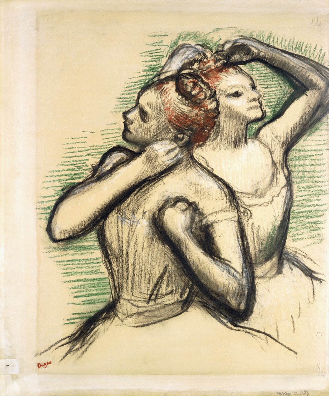 To dansere, ca. 1897 av Edgar Degas