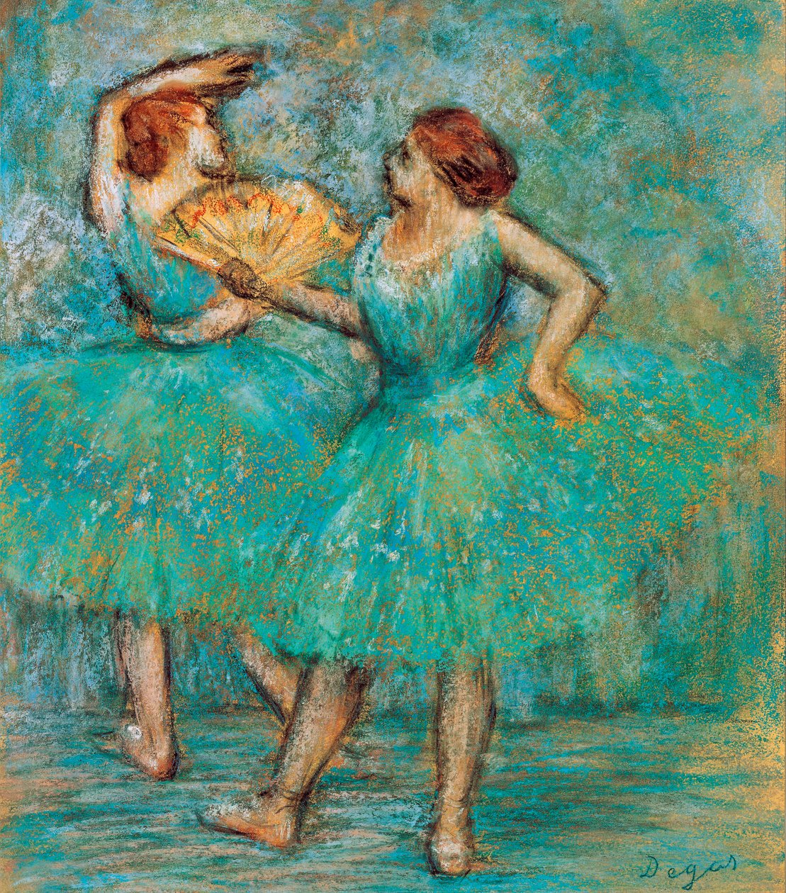 To dansere, ca. 1905 av Edgar Degas