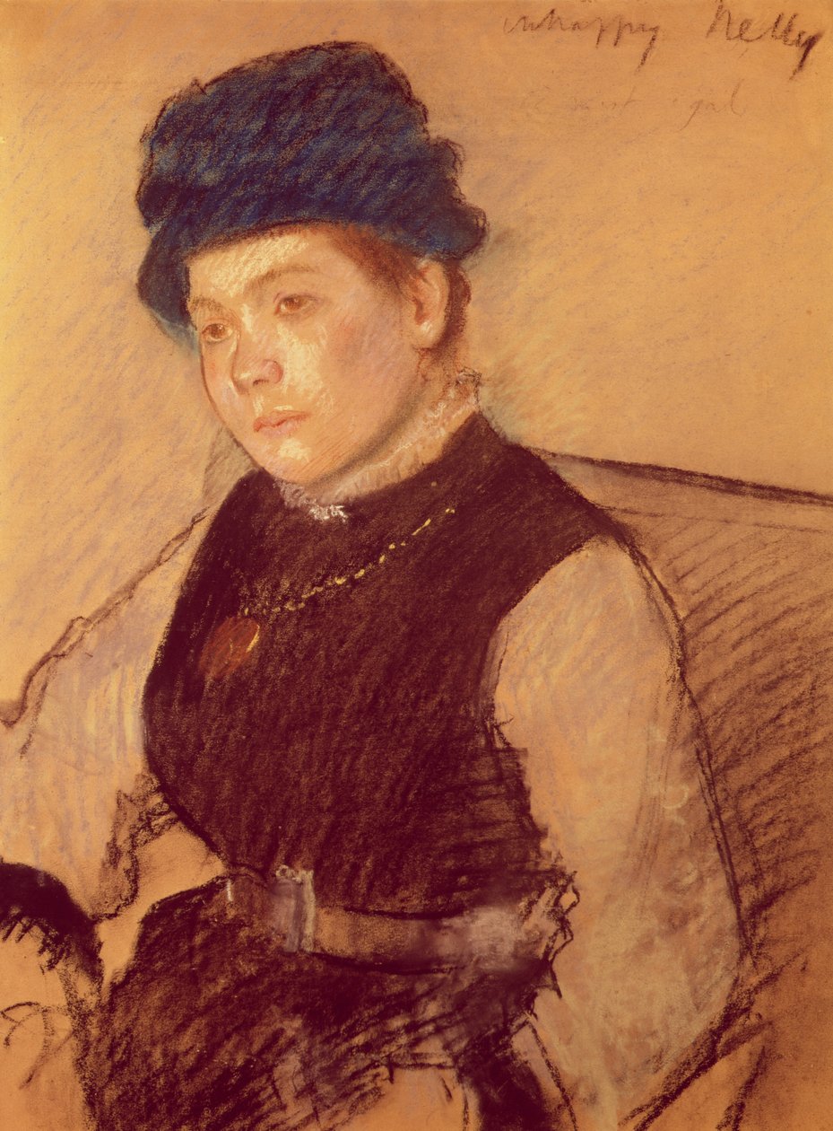 Ulykkelig Nelly (pastell) av Edgar Degas