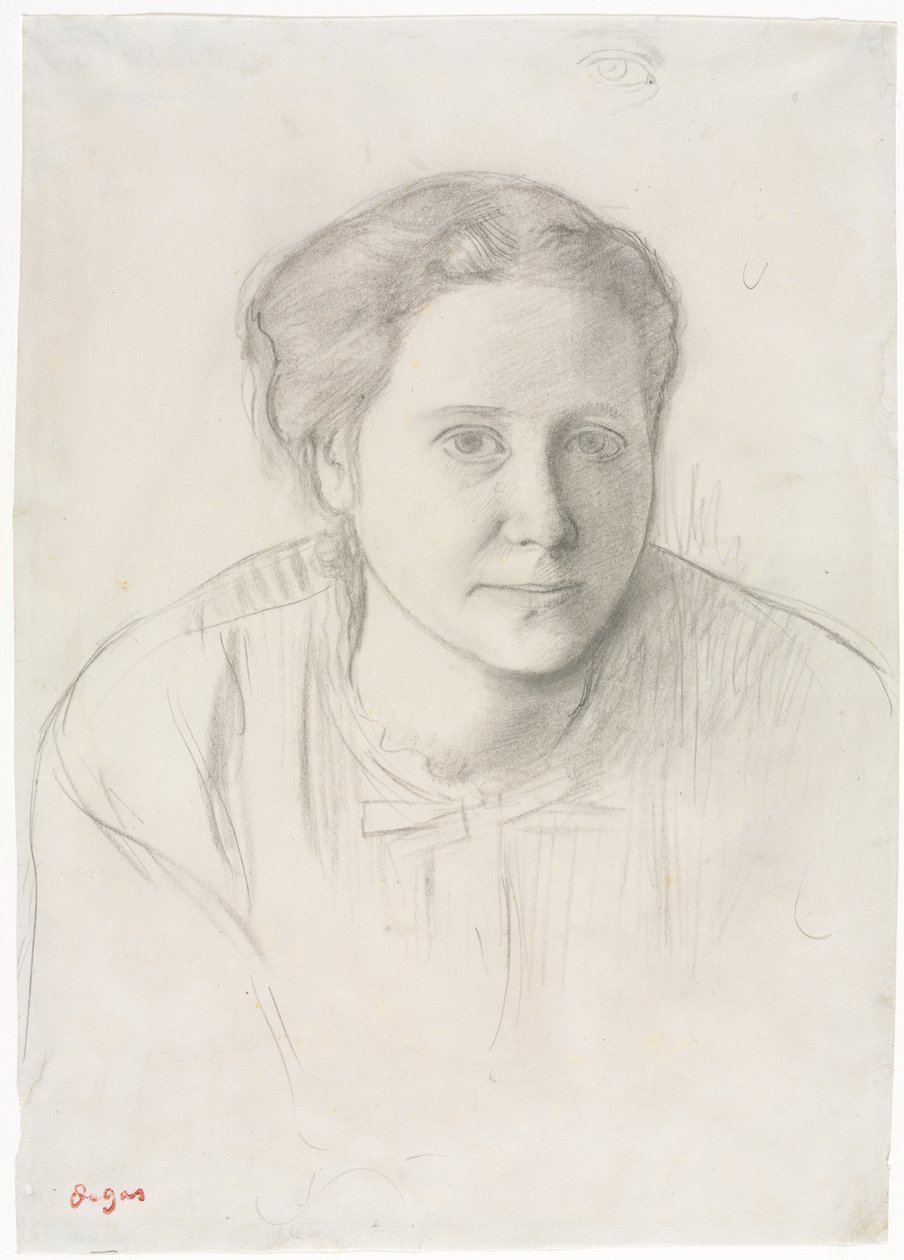 Victoria Dubourg av Edgar Degas