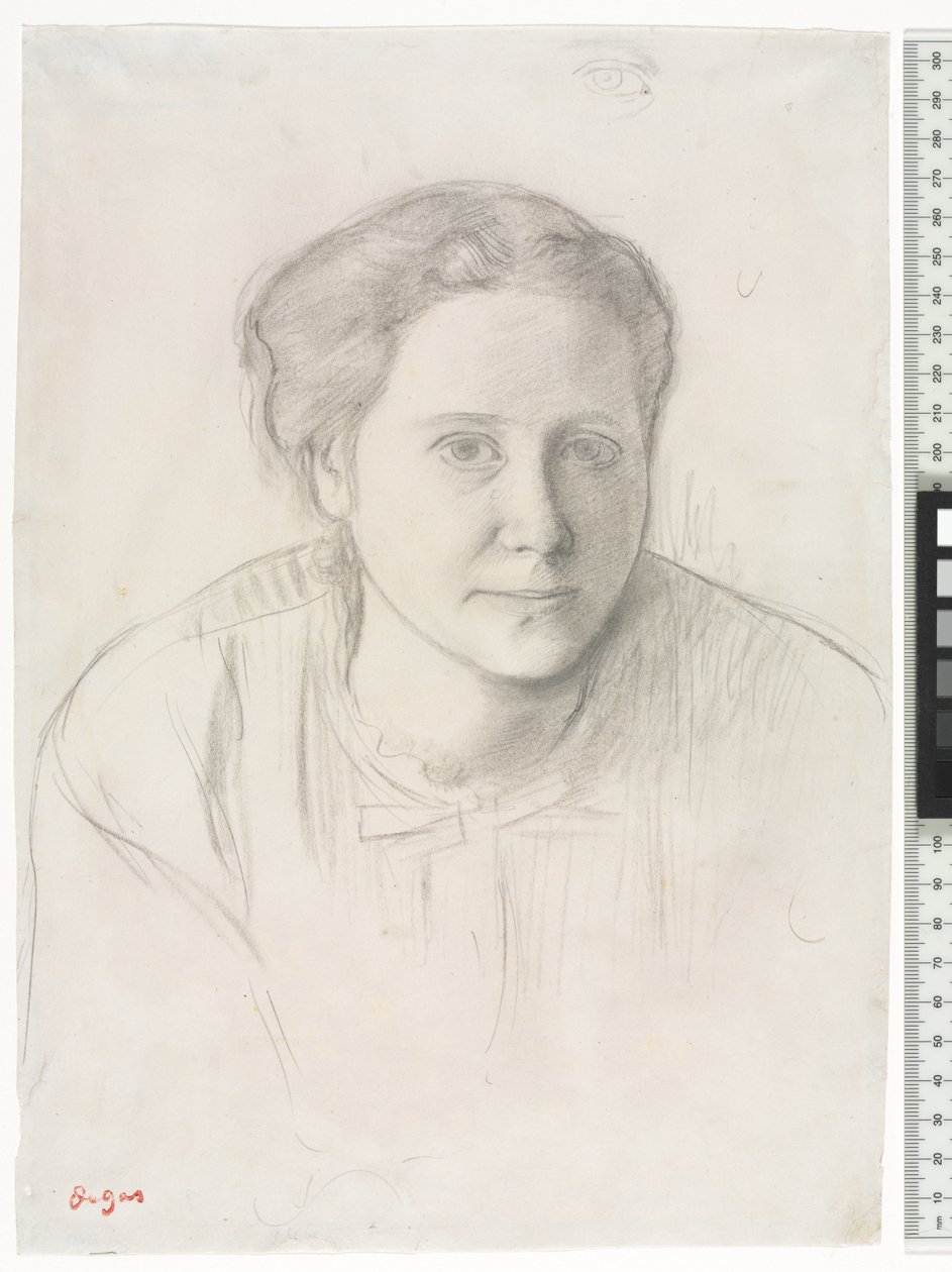 Victoria Dubourg, ca. 1866 av Edgar Degas