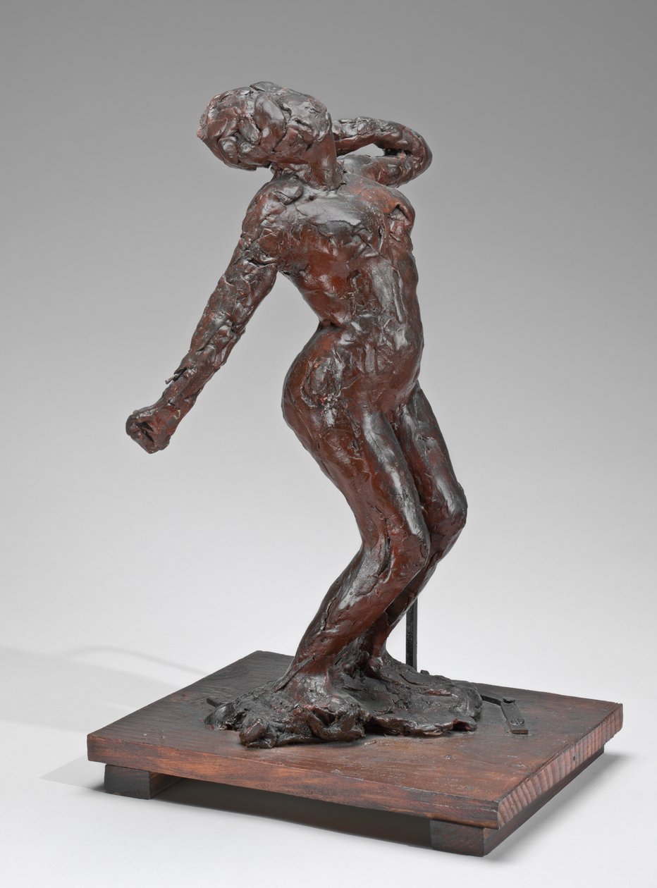 Kvinne som strekker seg av Edgar Degas