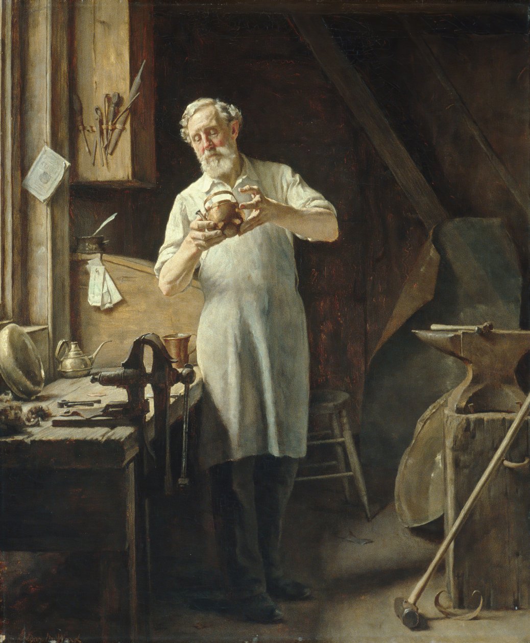 Kobbersmeden, ca. 1898. av Edgar Melville Ward