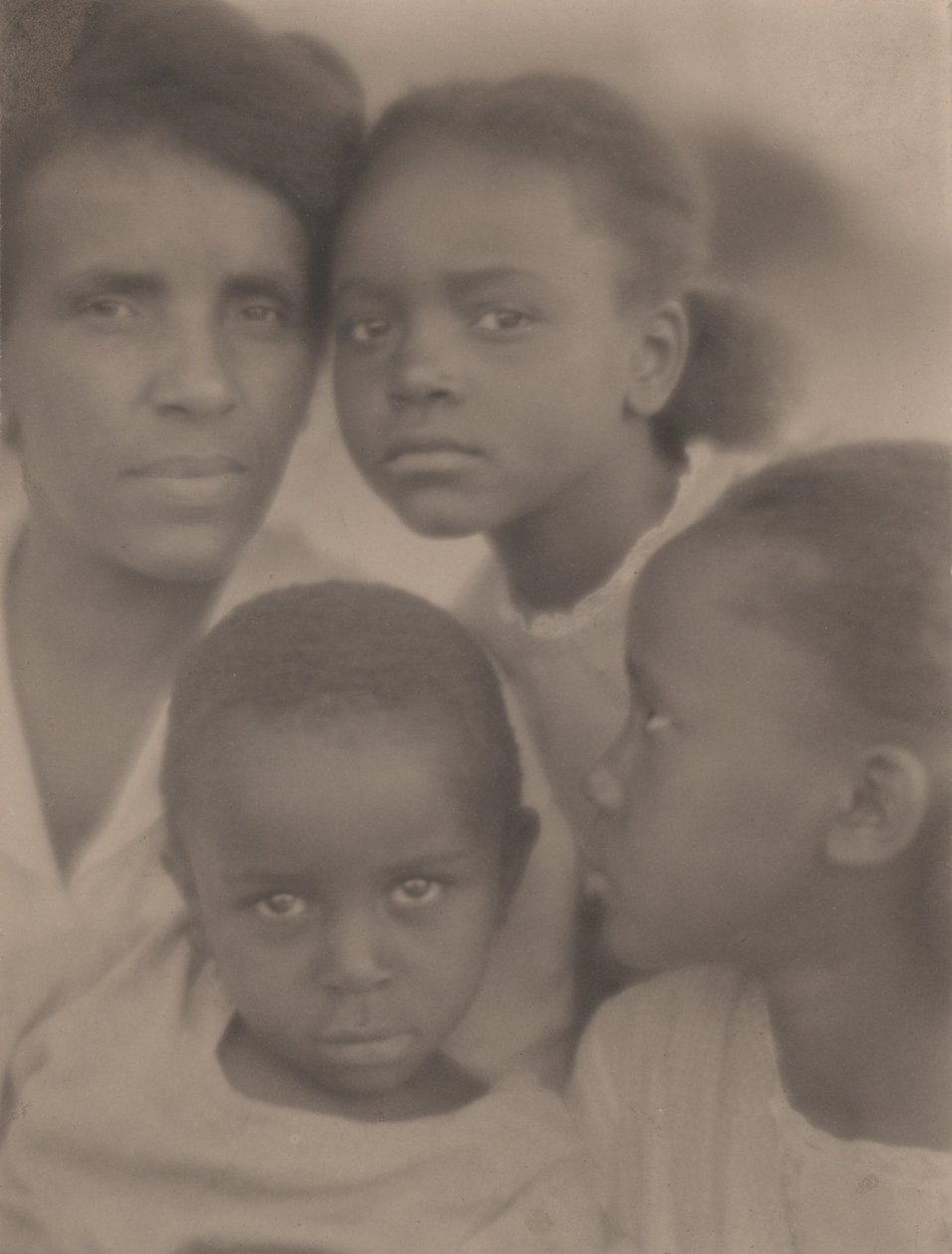 Portrett av en familie av Edith R. Wilson