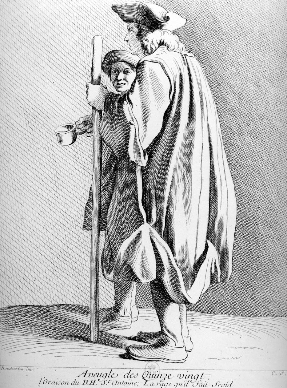 The Blind of Quinze-Vingts Hospital i Paris av Edmé Bouchardon