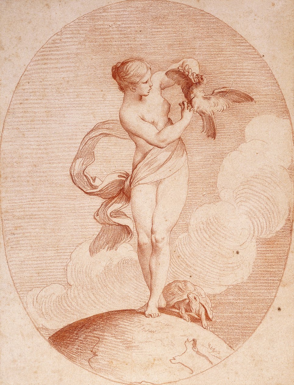 Berøringssansen, av Edmé Bouchardon