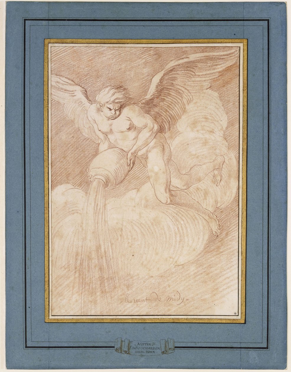 Der Südwind av Edmé Bouchardon