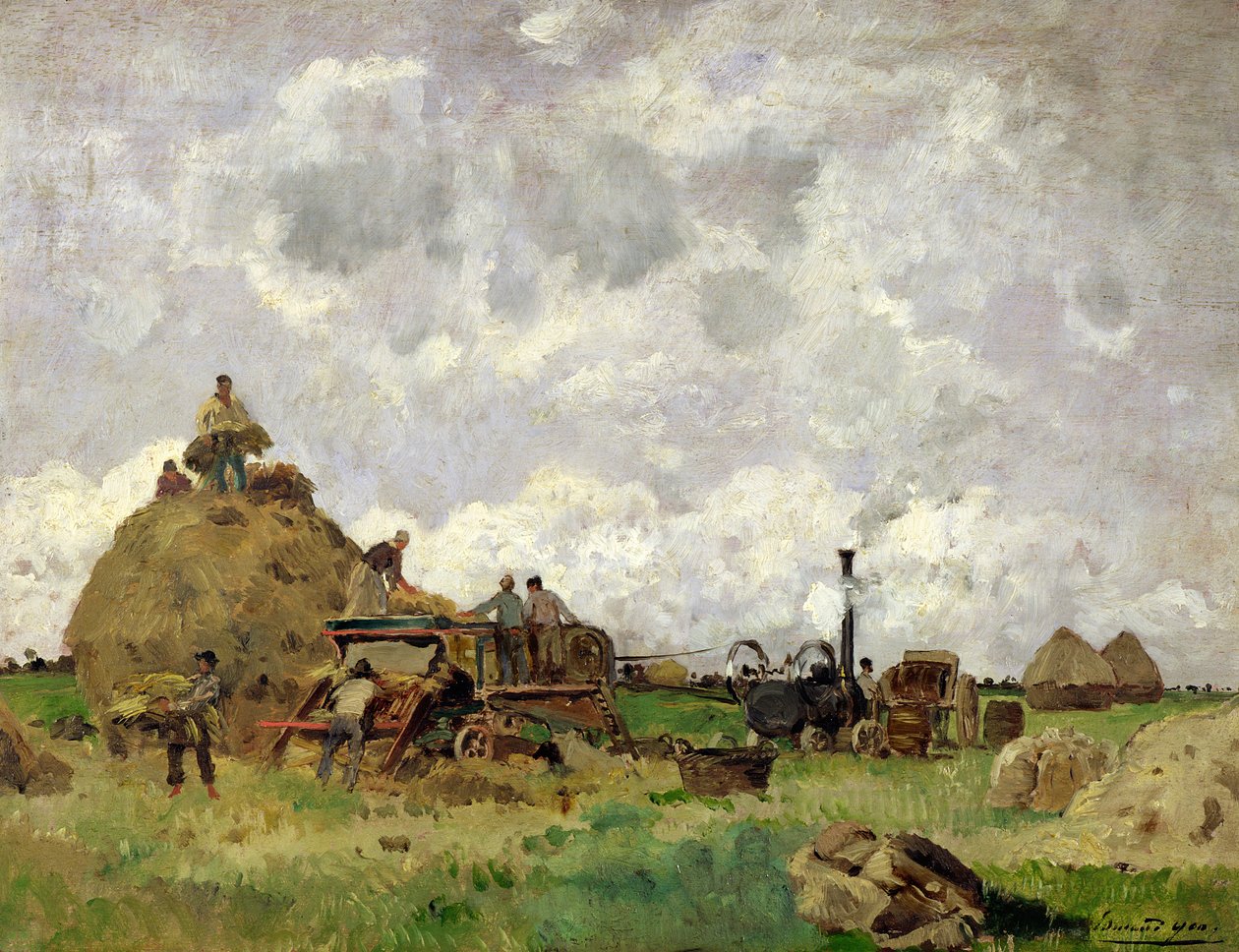 Treskemaskinen av Edmond Charles Yon