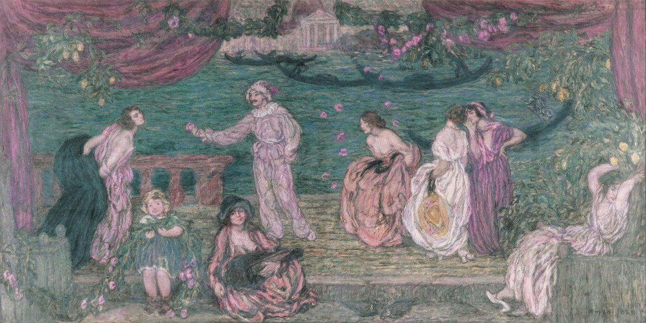 Festivalen i Venezia av Edmond François Aman Jean