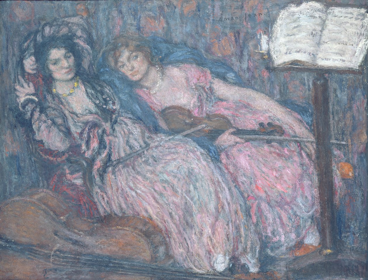 De to fiolinistene av Edmond François Aman Jean