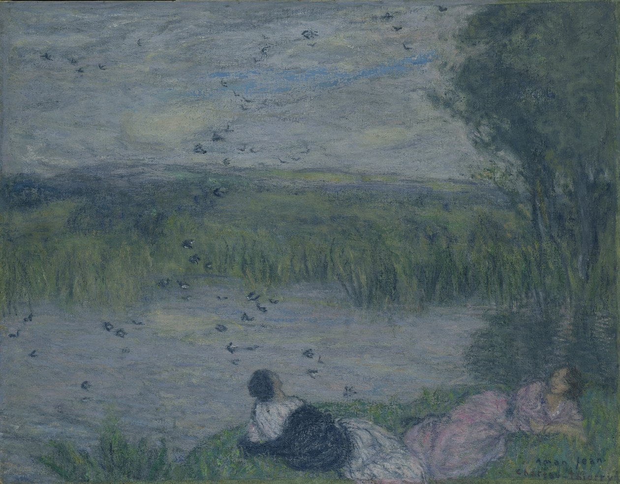 Svaler av Edmond François Aman Jean