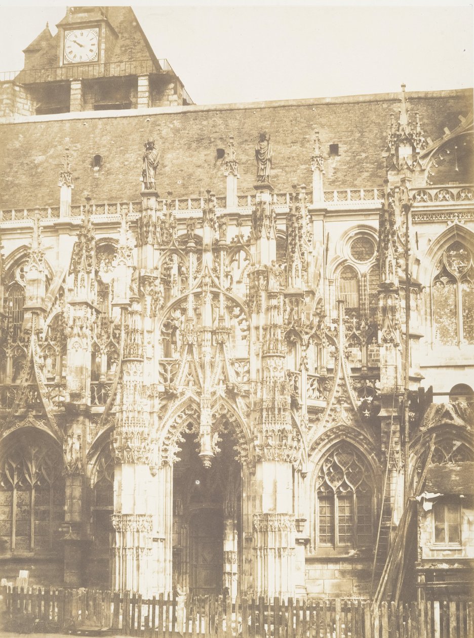 Portalen til katedralen i Louviers, 1852-54. av Edmond Bacot
