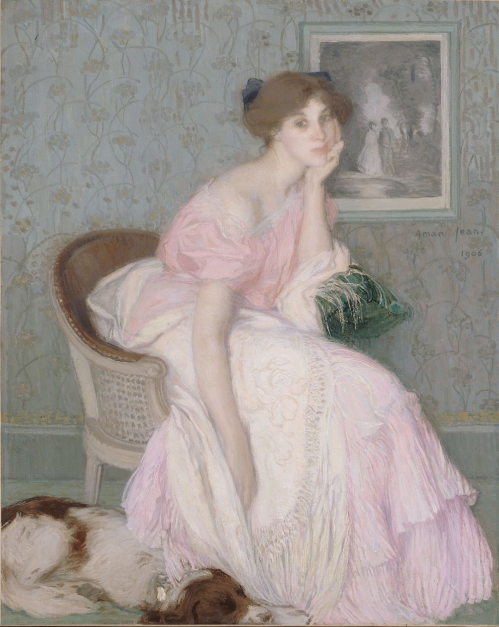 Frøken Ella Carmichael av Edmond François Aman Jean