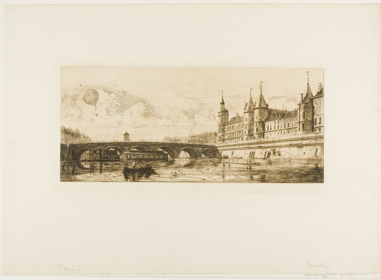 Pont au Change, Paris av Edmond Gosselin