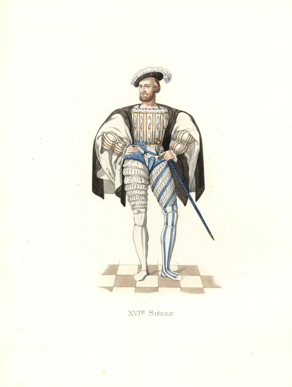Claude av Lorraine, første hertug av Guise (1496-1550). av Edmond Lechevallier Chevignard