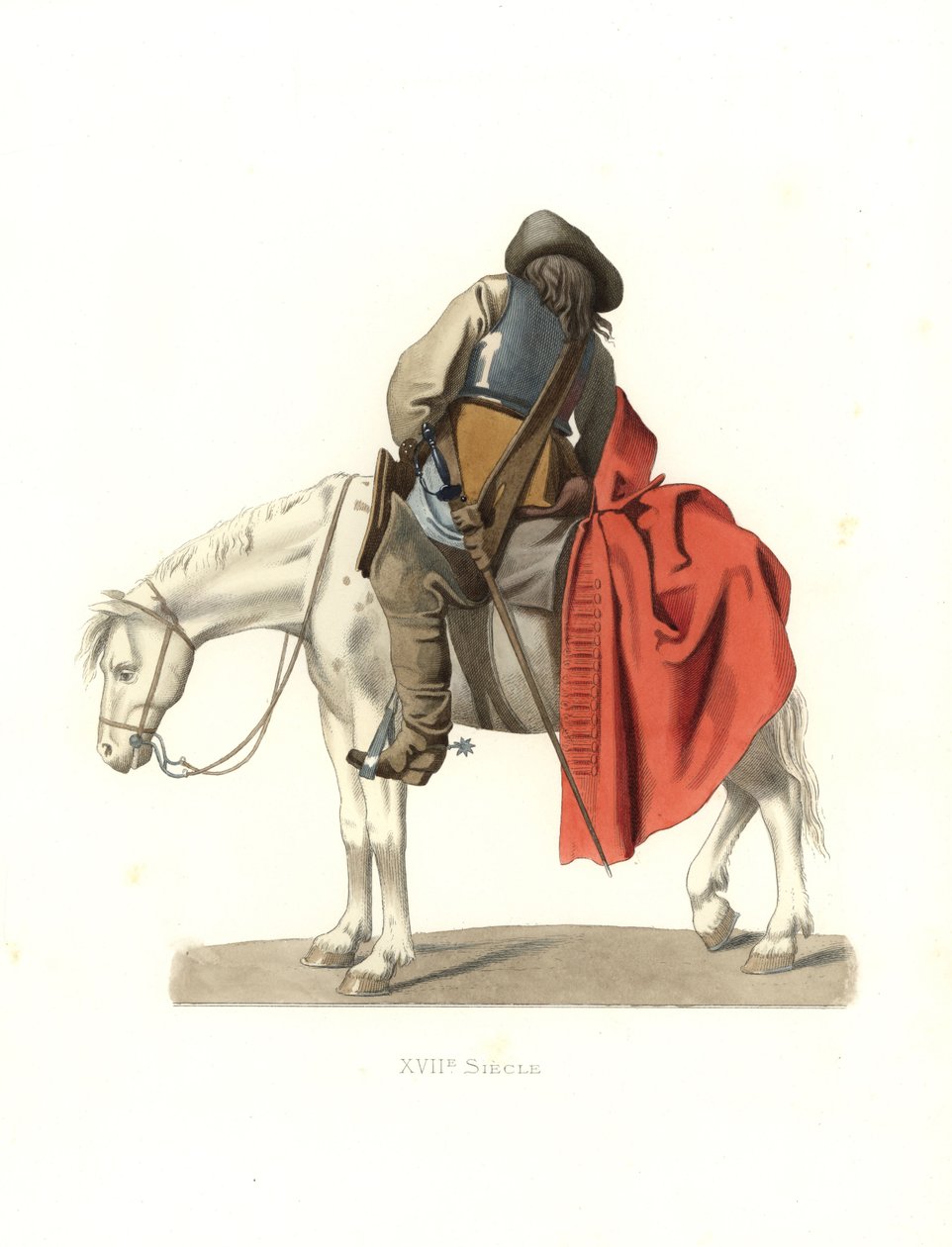 fransk kavaleri av Edmond Lechevallier Chevignard
