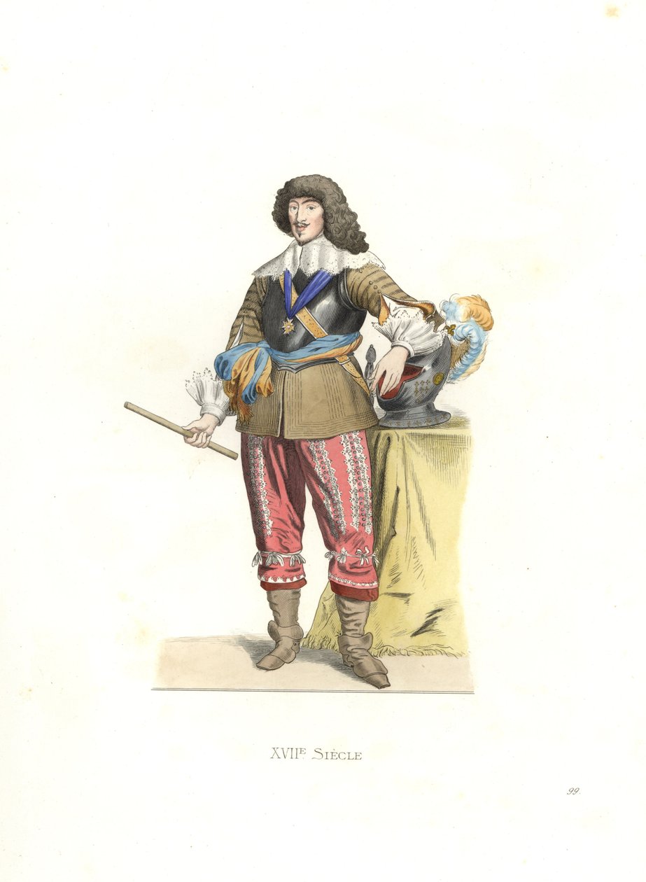 Gaston Jean Baptiste de France, hertug av Orleans, Frankrike av Edmond Lechevallier Chevignard