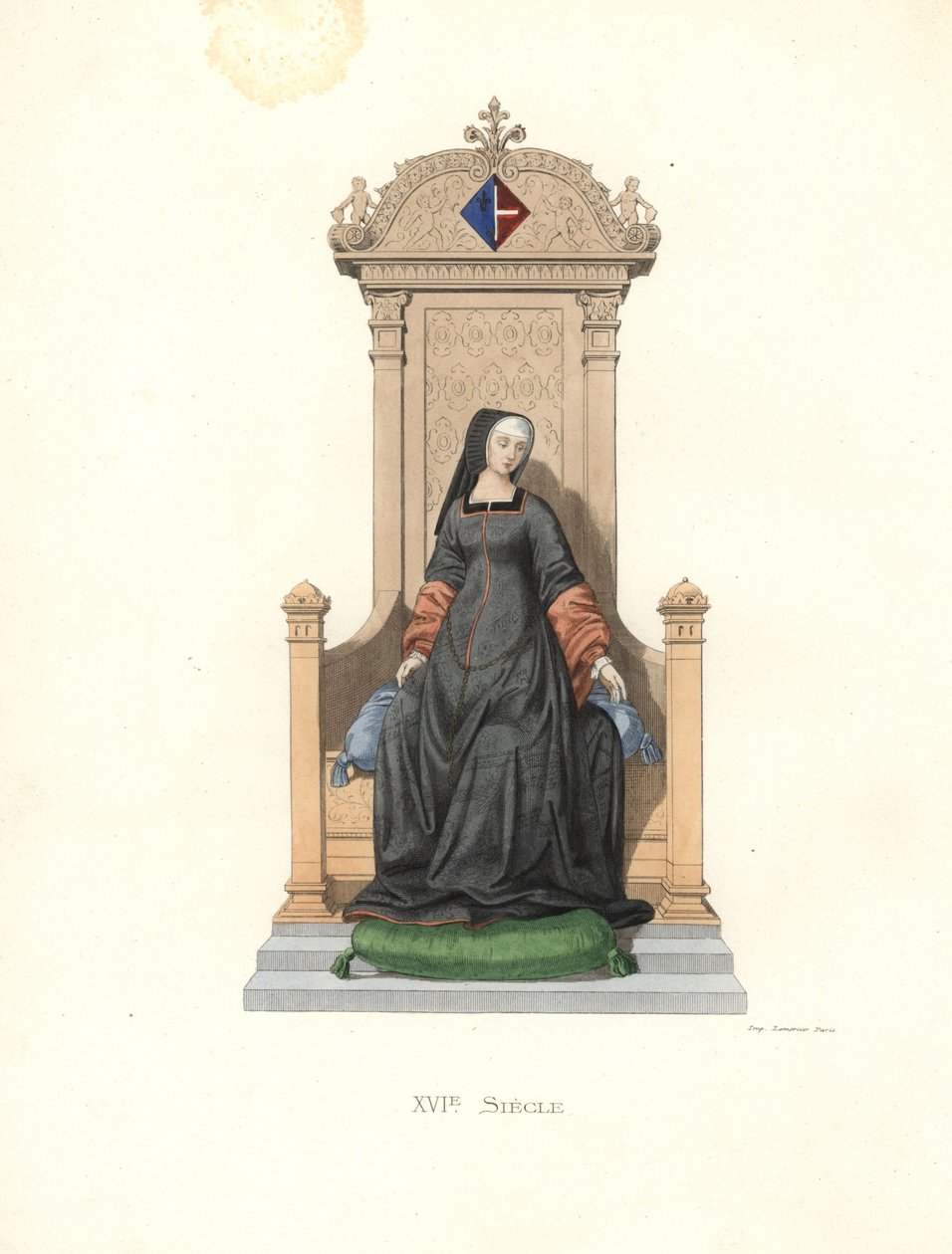 Louise av Savoy, Louise av Savoy (1476|1531) av Edmond Lechevallier Chevignard