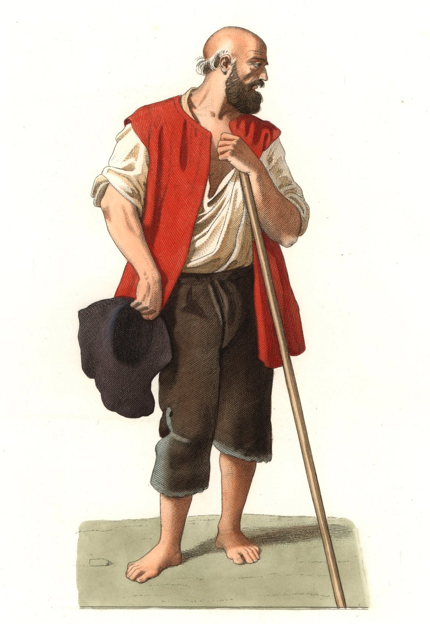 Bonde av Lombardia (Italia) av Edmond Lechevallier Chevignard