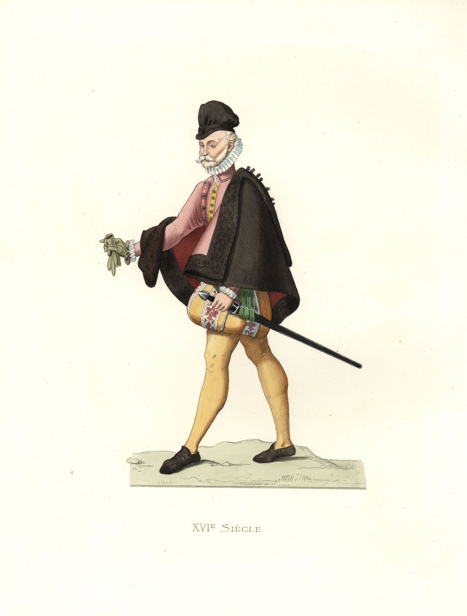Spansk adelsmann av Edmond Lechevallier Chevignard