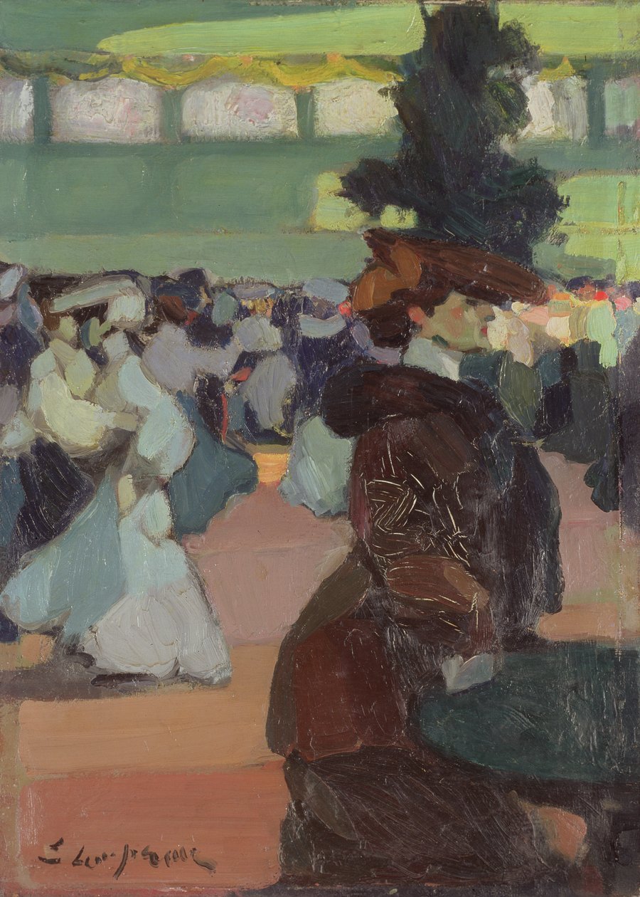 Bar Tabarin, ca. 1905 (olje på lerret) av Edmond Lempereur
