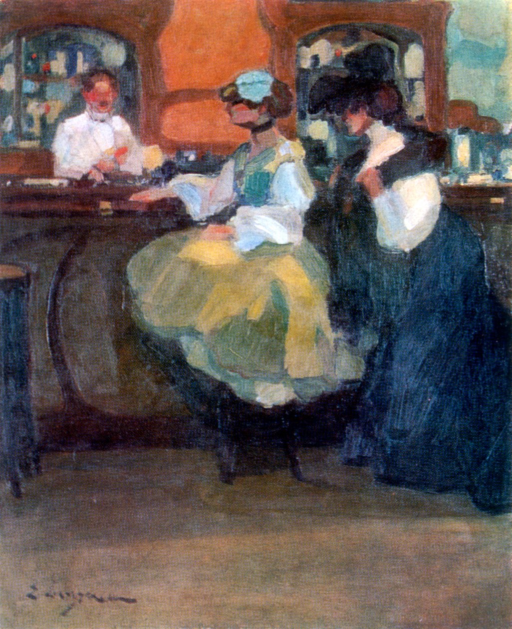 Bar Tabarin, c1905 av Edmond Lempereur