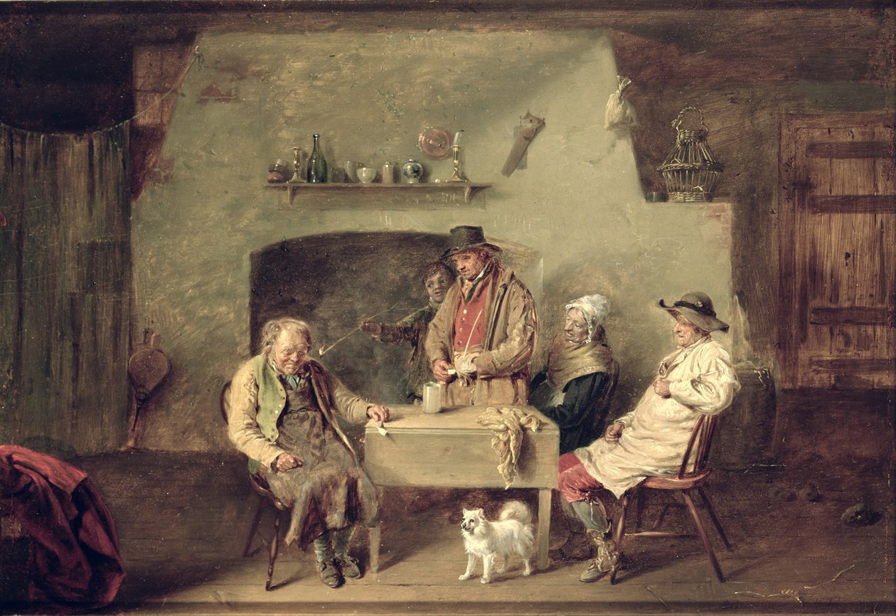 Kapittelets slutt, 1822 av Edmund Bristow