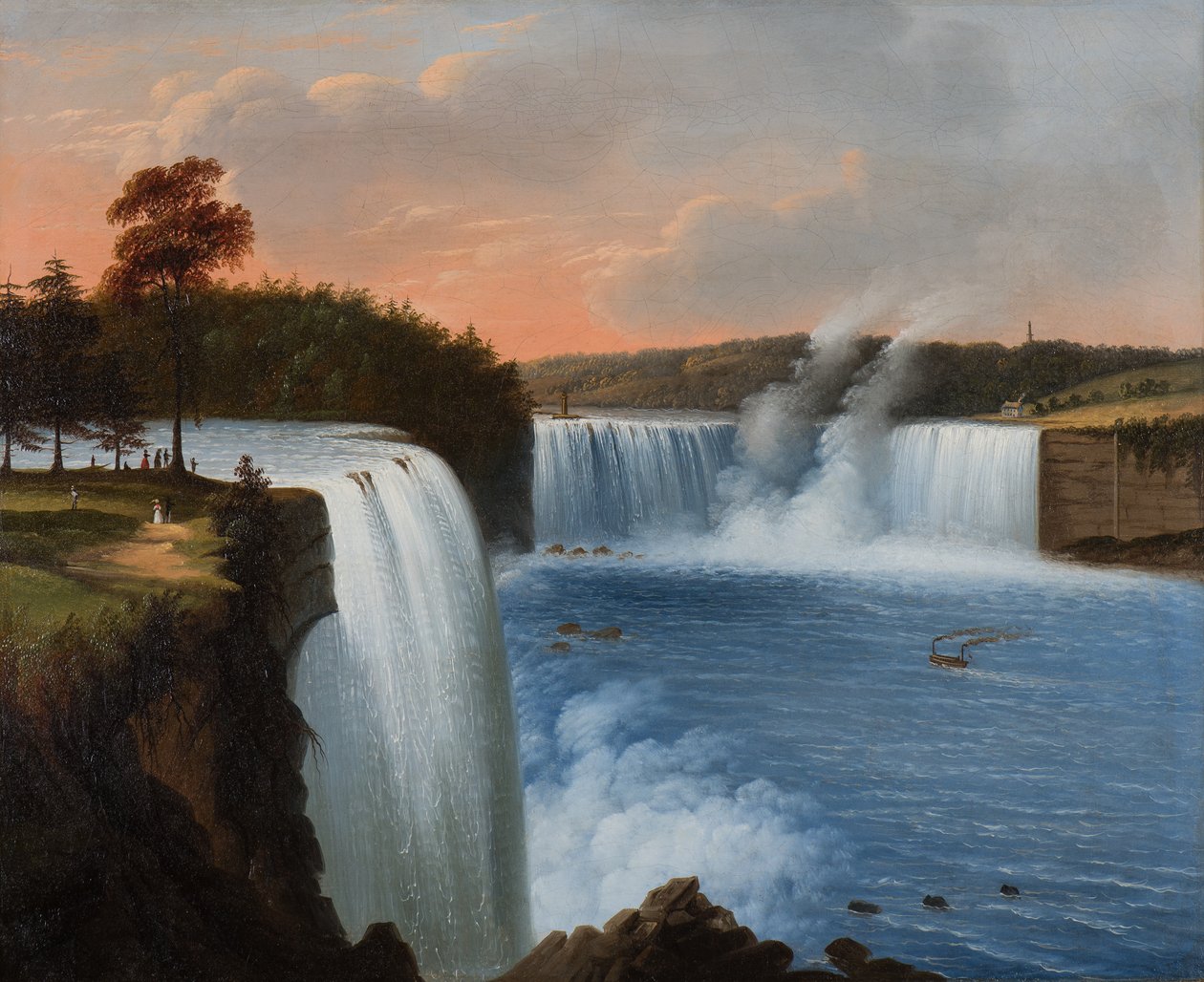Niagara Falls, 1850 av Edmund C. Coates