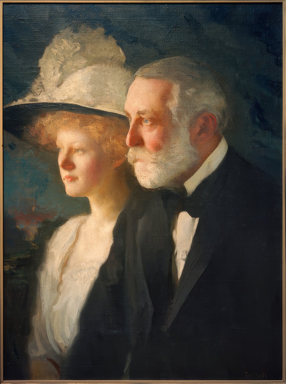 Henry Clay og Helen Frick av Edmund Charles Tarbell