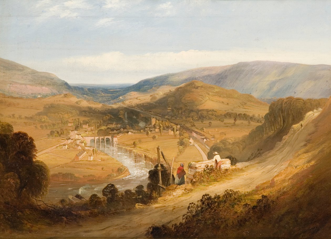 En walisisk dal av Edmund John Niemann