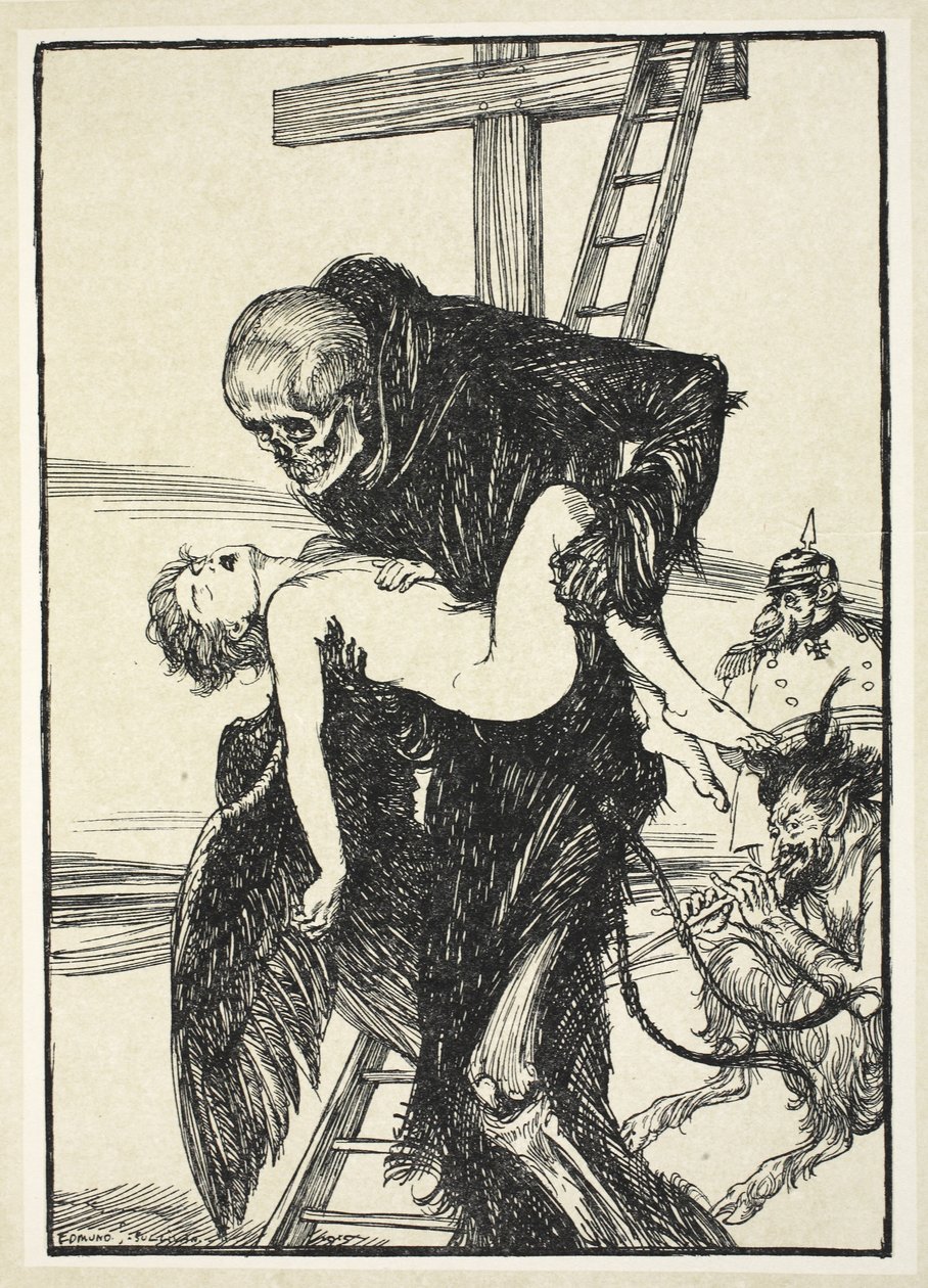 Mer grusom enn døden, illustrasjon fra The Kaiser