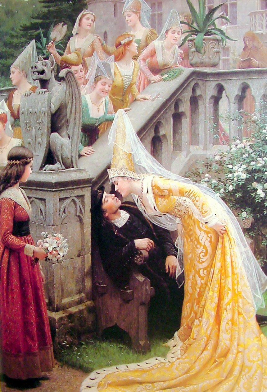 Alain Chartier av Edmund Leighton