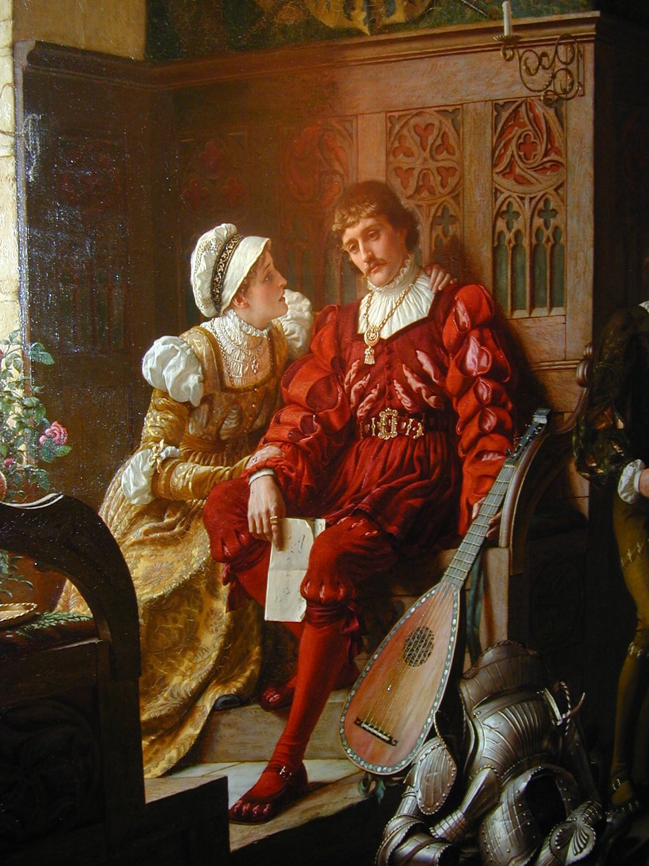Plikt av Edmund Leighton