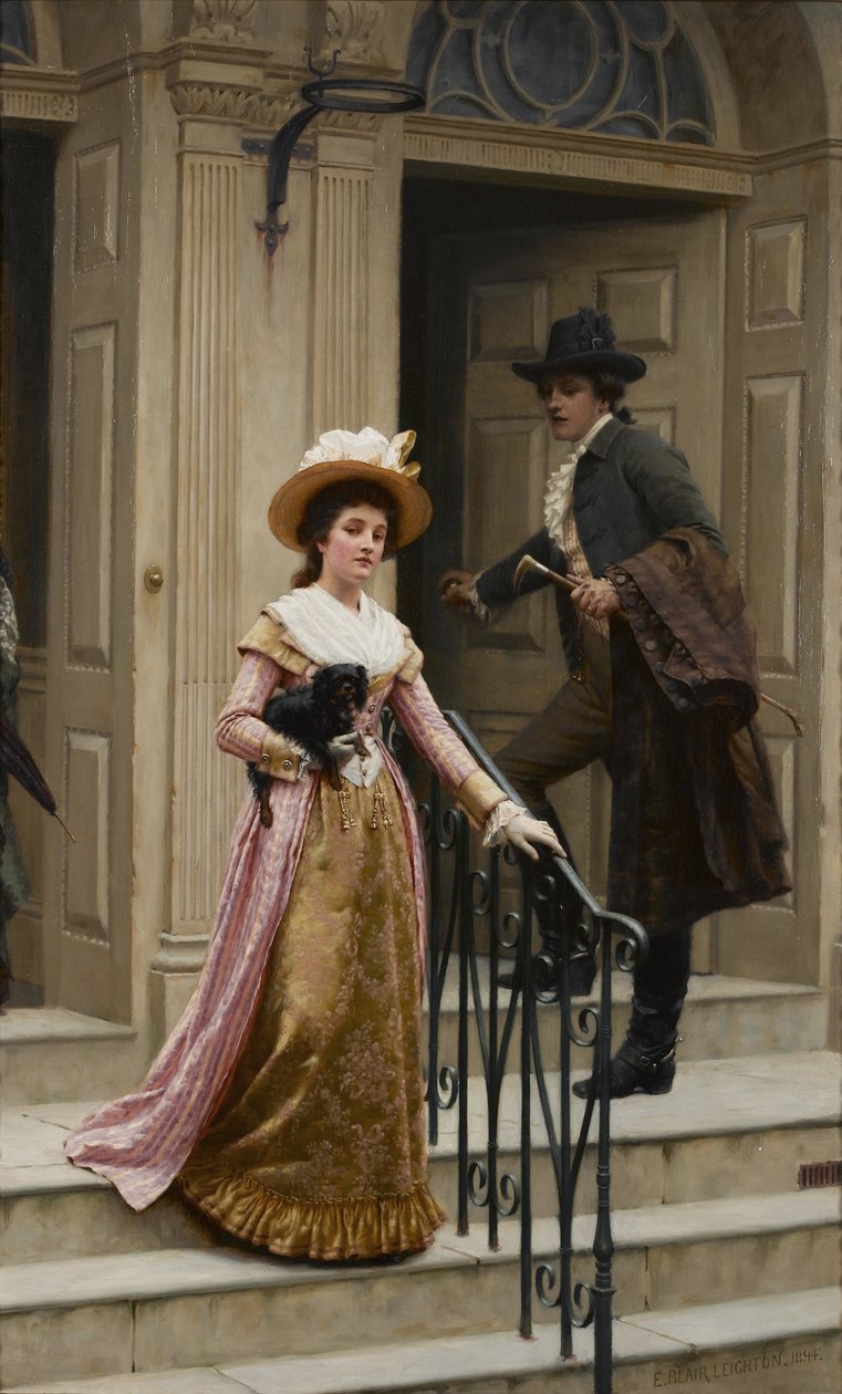 Min nabo av Edmund Leighton