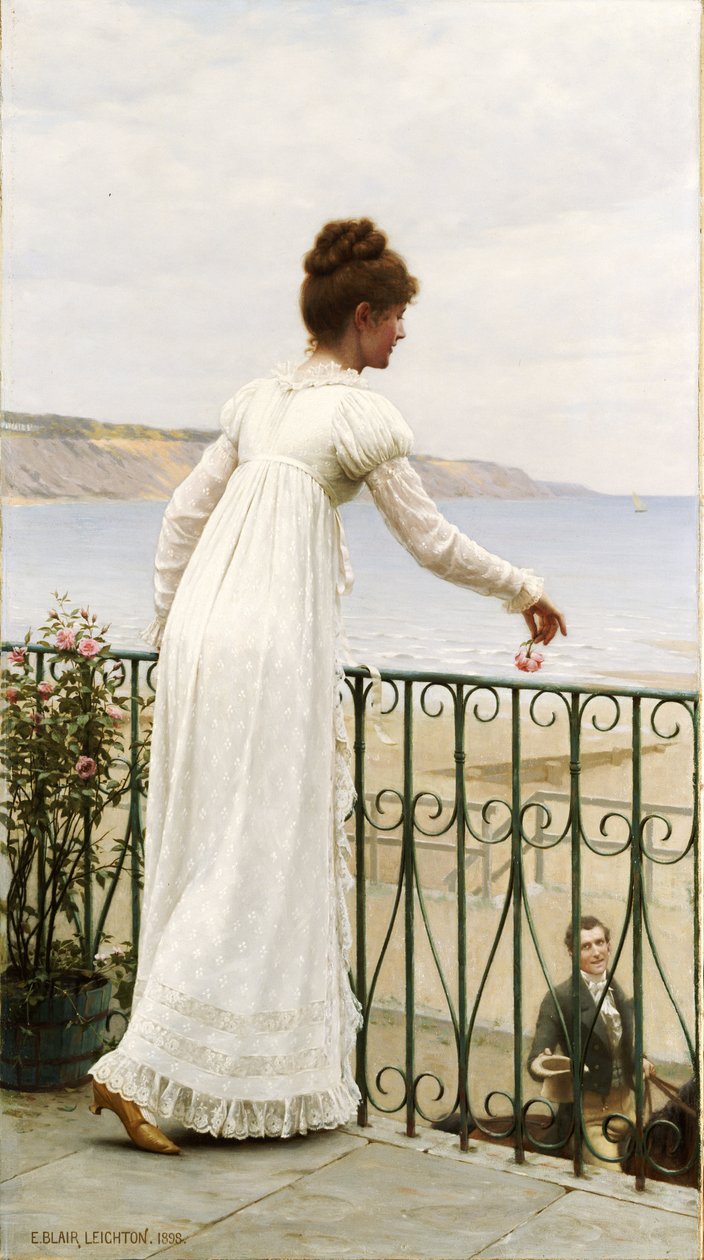 En tjeneste, 1898 av Edmund Blair Leighton