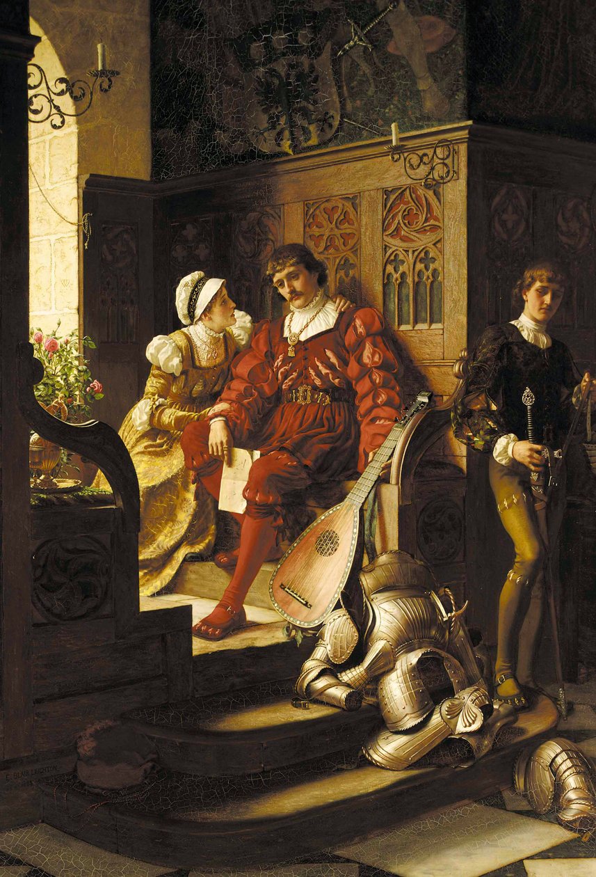 Plikt, 1883. av Edmund Blair Leighton