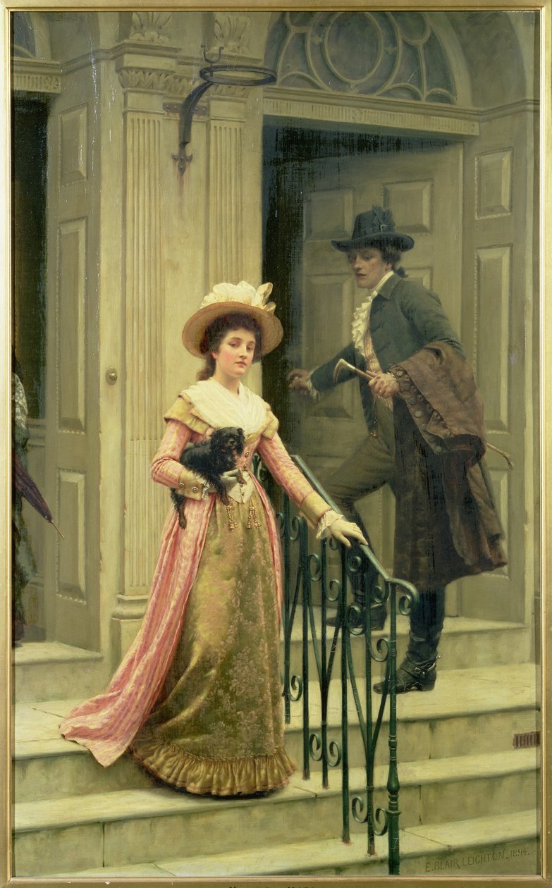 Min nabo, 1894 av Edmund Blair Leighton