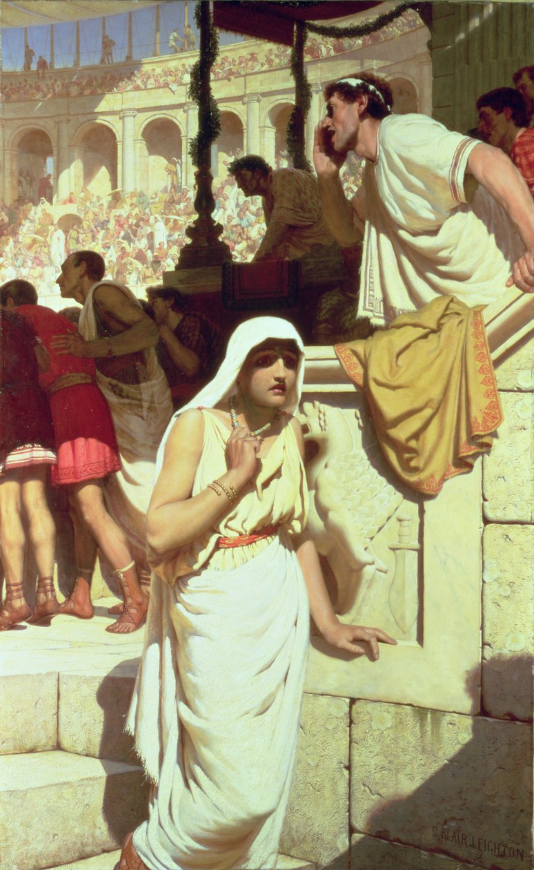 The Gladiators Wife, 1884 av Edmund Blair Leighton