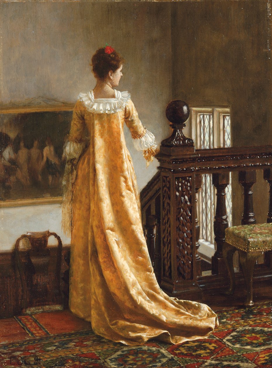 Det gyldne tog, 1891 av Edmund Blair Leighton