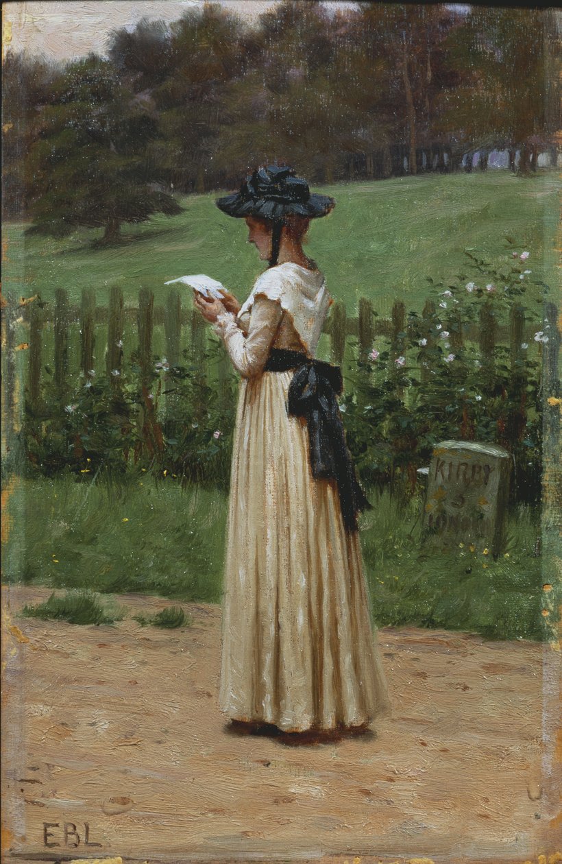 Kjærlighetsbrevet av Edmund Blair Leighton
