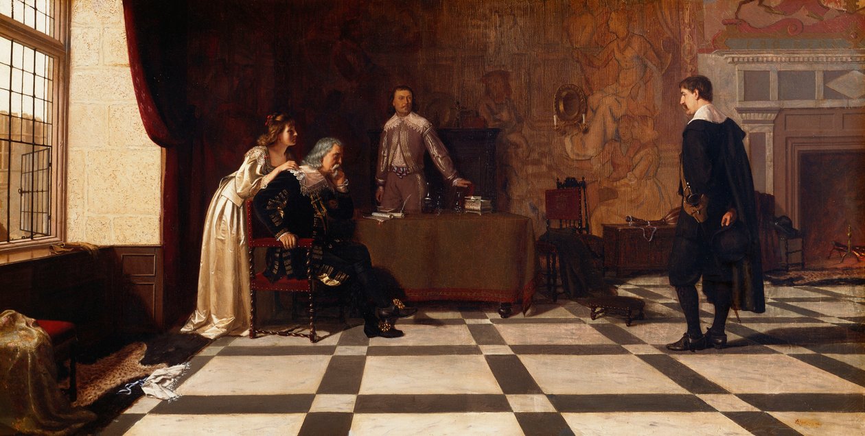 Forsoningen, av Edmund Blair Leighton