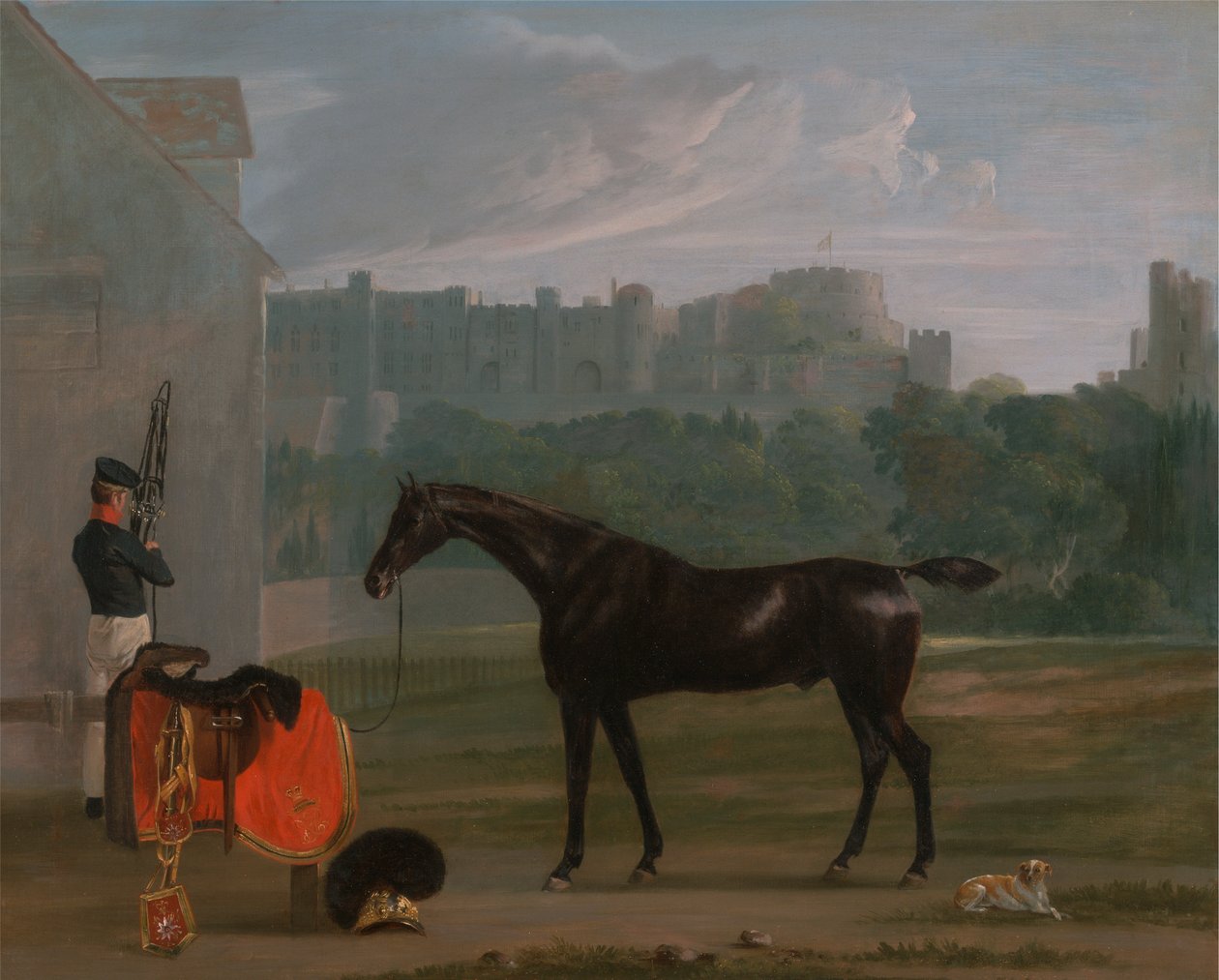 Utenfor vakthuset i Windsor av Edmund Bristow