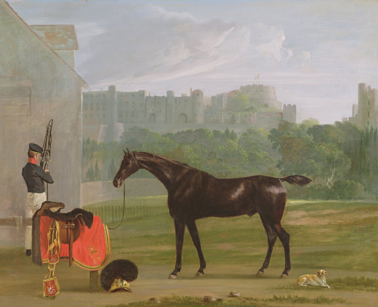 Utenfor vakthuset i Windsor av Edmund Bristow