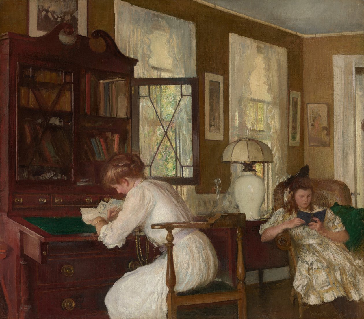 Josephine og Mercie av Edmund Charles Tarbell