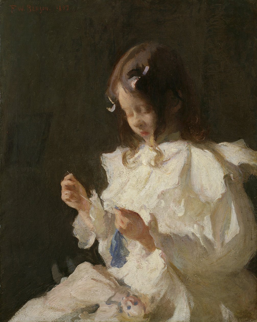 Min datter Josephine av Edmund Charles Tarbell