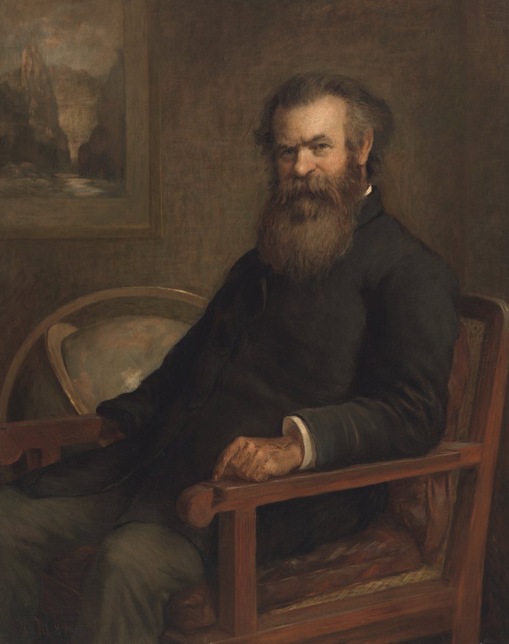 John Wesley Powell, 1889. av Edmund Clarence Messer
